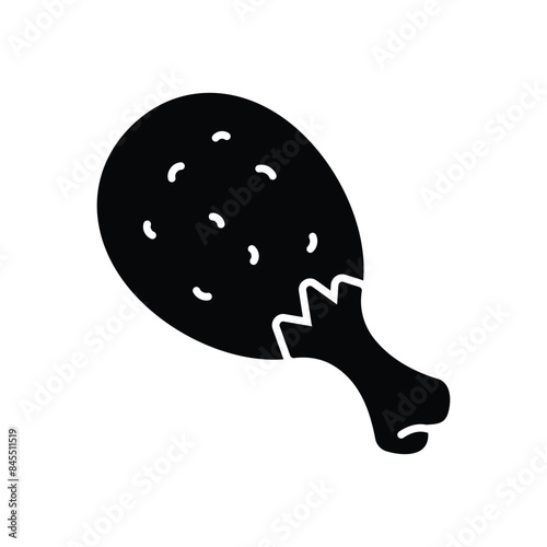 Turkey Leg vector icon