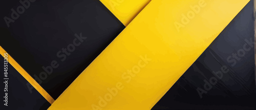 a close up of a yellow and black wall