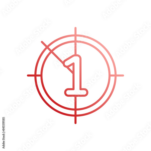 Countdown vector icon