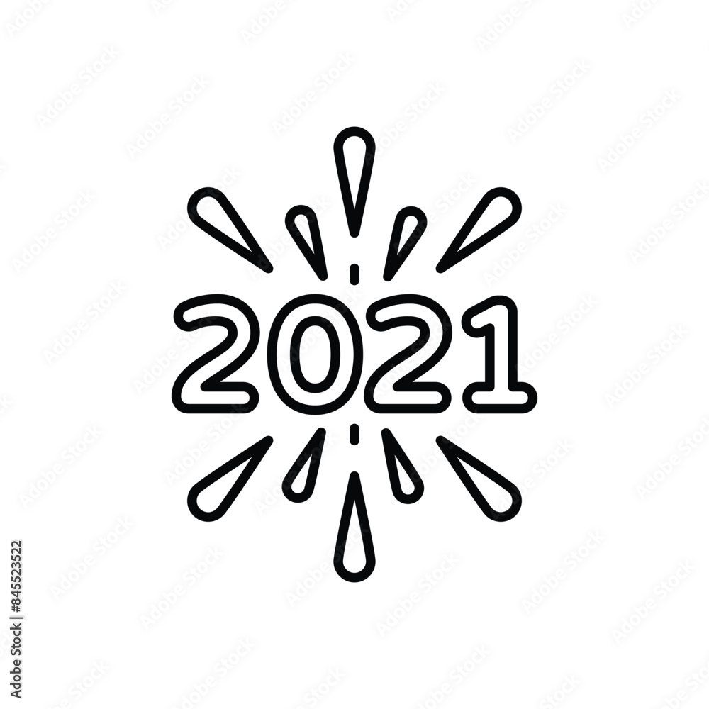 New Year Eve vector icon New Year Eve vector icon