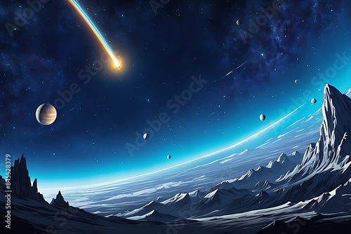 Then something amazing happened on the space, planet, galaxy.