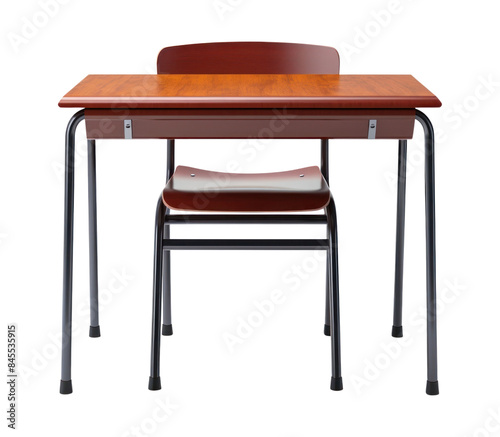 PNG School desk furniture table.