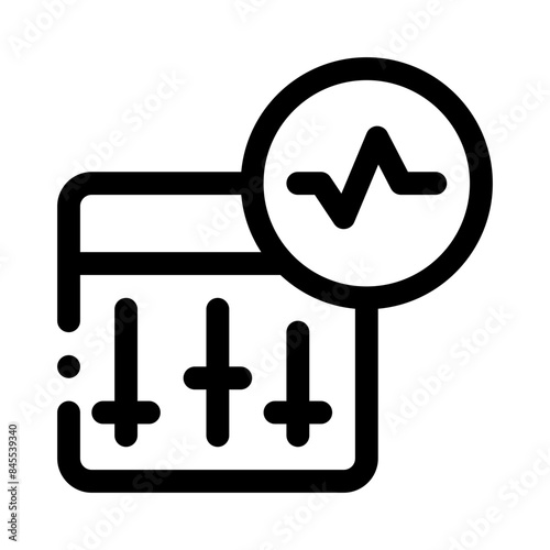 soundboard line icon