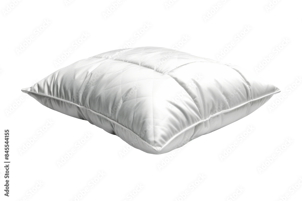 White pillow isolated on transparent background. White pillow isolated on transparent background.