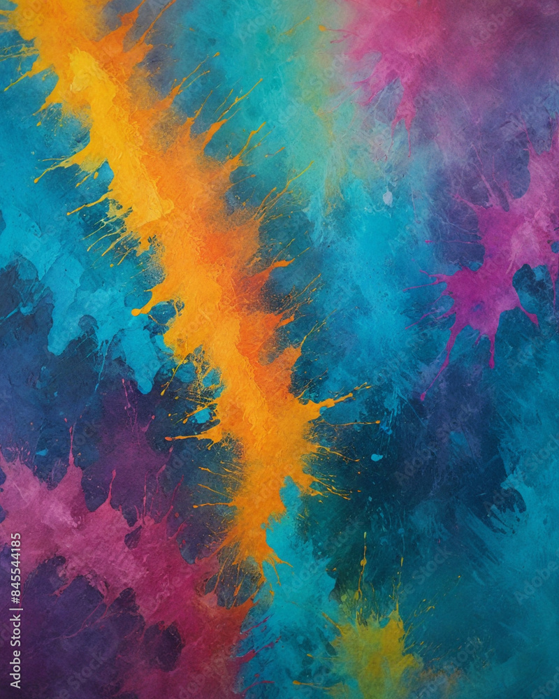 a painting of a rainbow colored swirl with a black background
a painting of a rainbow colored swirl with a black background