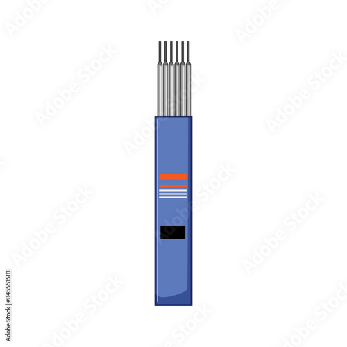 weld electrodes welding cartoon. electrode arc, steel metal, construction iron weld electrodes welding sign. isolated symbol vector illustration