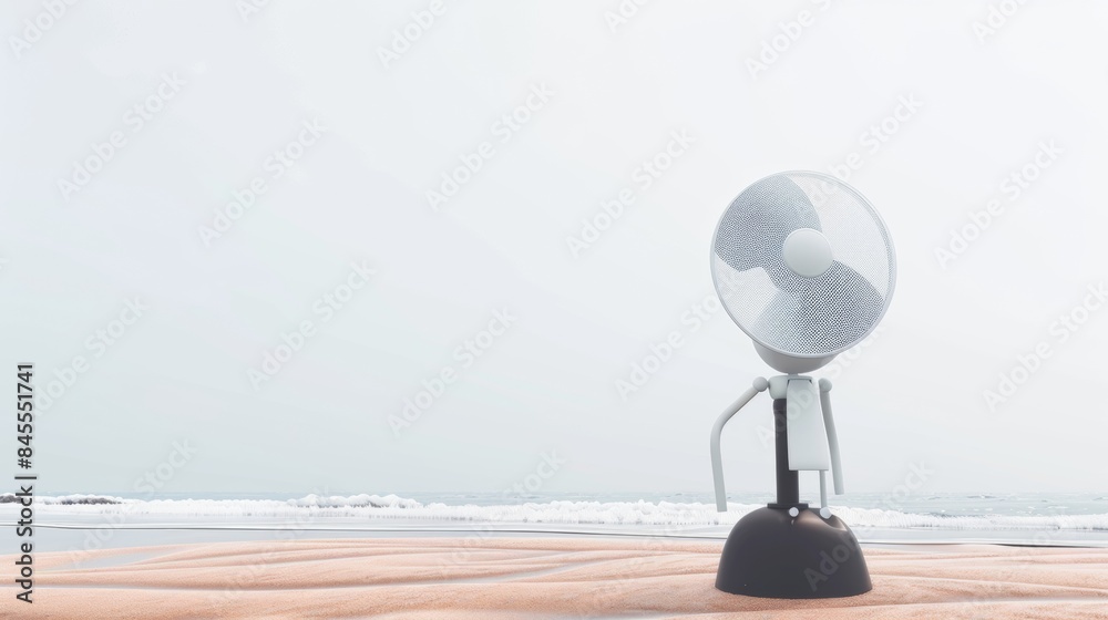 Beach facial mister fan Beach facial mister fan