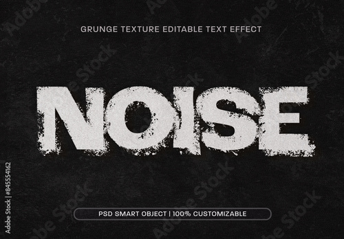 Grunge Texture Text Effect