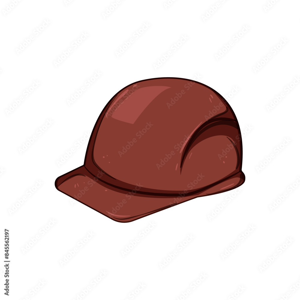 worker hard hat cartoon. cap safe, builder industry, contractor site worker hard hat sign. isolated symbol vector illustration worker hard hat cartoon. cap safe, builder industry, contractor site worker hard hat sign. isolated symbol vector illustration