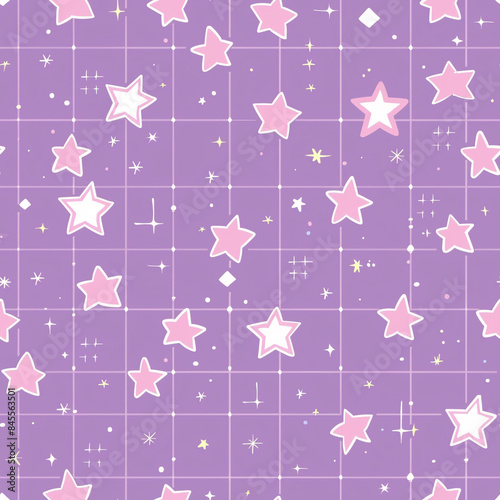 Wallpaper Mural Seamless stitching of cute textured background abstract art deco patterns Torontodigital.ca
