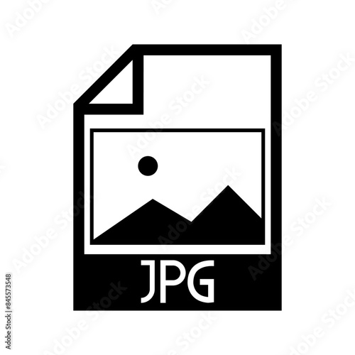 File formats vector icon illustration | .jpg , JPEG