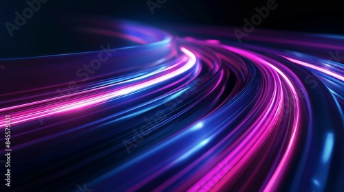 Speed ​​light lines abstract 3D background design