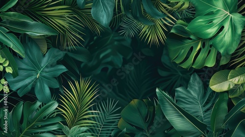 Wallpaper Mural Serenity in Green: Lush Bali Background Torontodigital.ca
