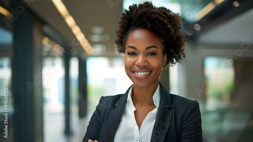 beautiful black woman businesswoman headshot portrait, business, career, success, entrepreneur, marketing, finance, technology, diversity in the workplace