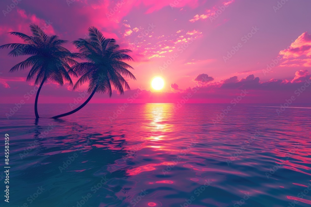 Oceanic Opulence: Brilliant Hues Mirror Turquoise Waters Oceanic Opulence: Brilliant Hues Mirror Turquoise Waters