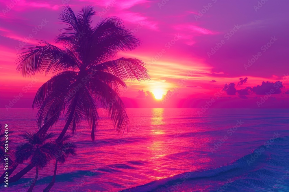 Twilight Tranquility: Florida's Stunning Evening Panorama Twilight Tranquility: Florida's Stunning Evening Panorama