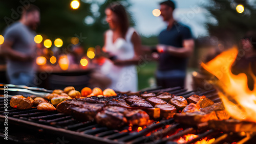 Sizzling Soiree - Summer Feast Under Open Skies