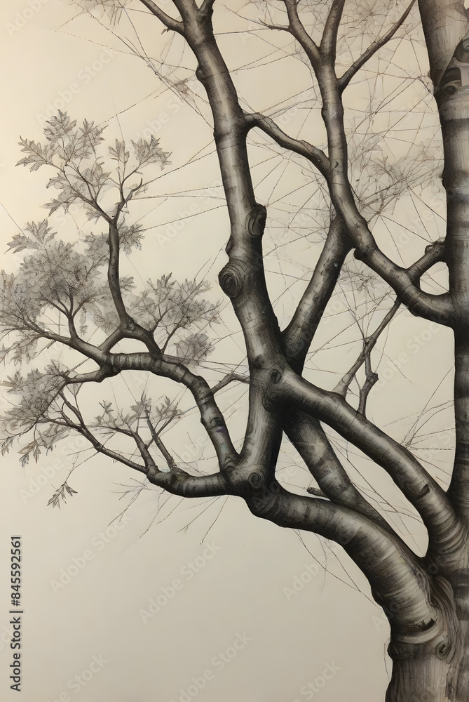 Fototapeta premium tree of the sky