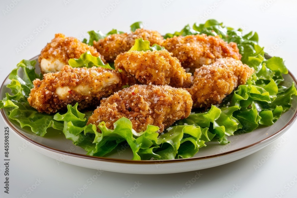 Baked Chicken Nuggets with Golden-Brown Pretzel Crust Baked Chicken Nuggets with Golden-Brown Pretzel Crust