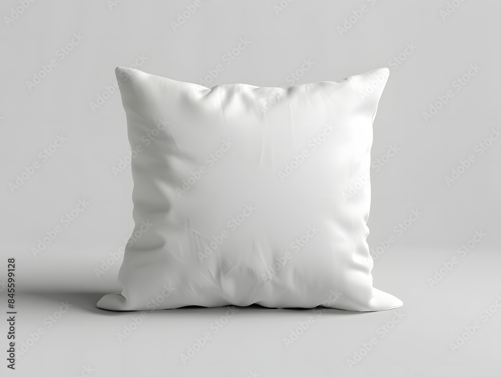 Blank White Square pillow mockup Blank White Square pillow mockup