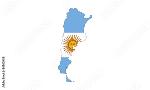 map of argentina