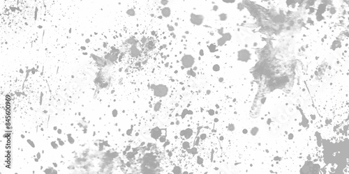 Hand Drawn grunge texture. Abstract ink drops background. Watercolor splash hand painted background. grey and white grunge illustration. paint brush paint paper texture isolated on white background. photo