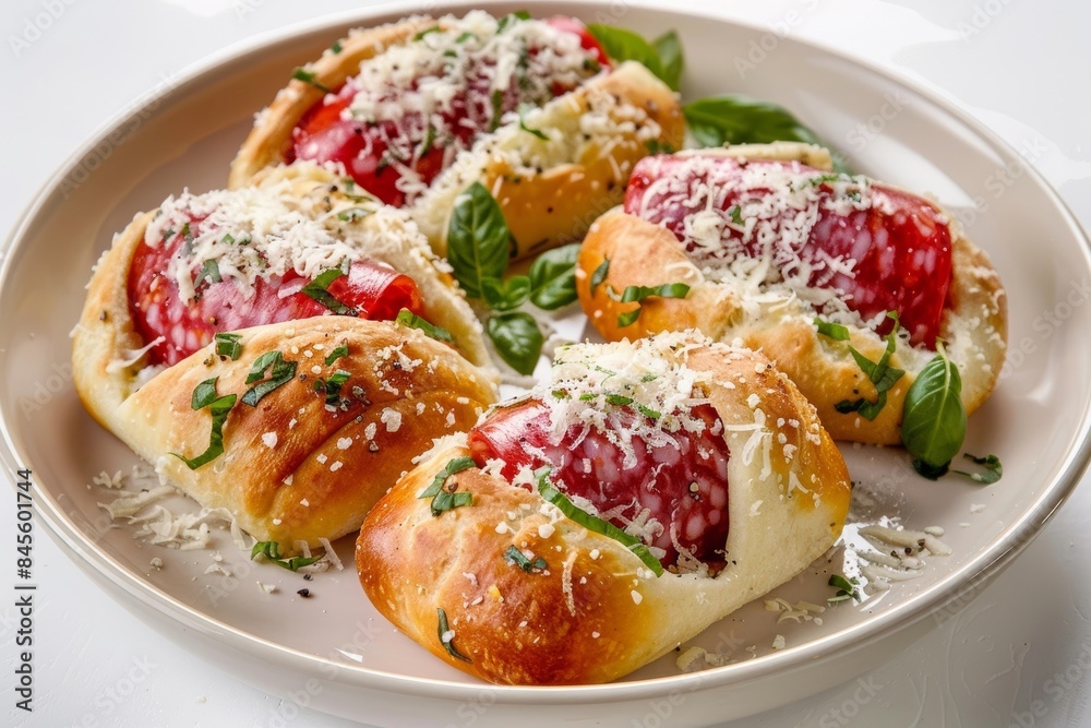 Scrumptious Salami and Tomato Calzone Rolls Scrumptious Salami and Tomato Calzone Rolls