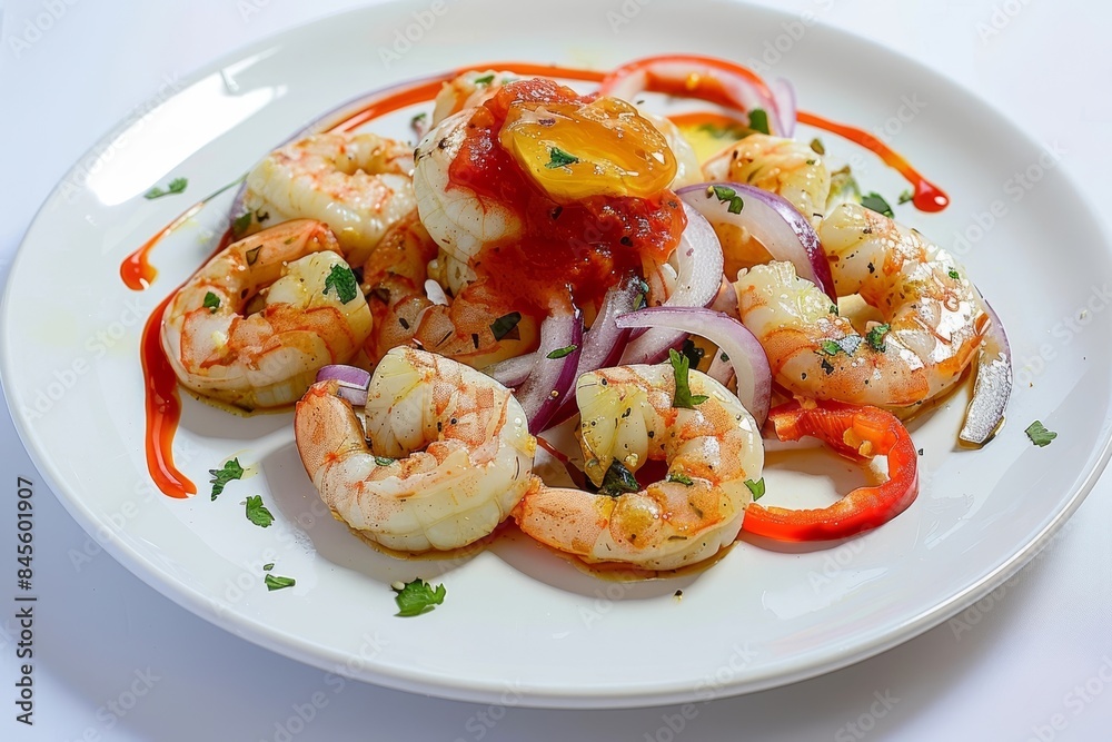 Flavorful Spicy Shrimp Dish Flavorful Spicy Shrimp Dish