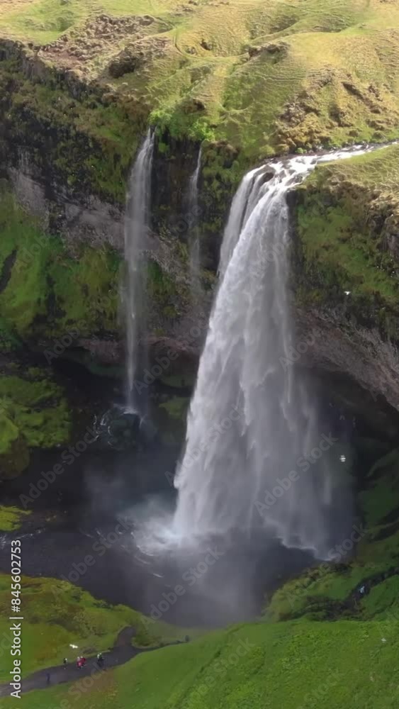 Aerial view of beautiful Iceland landscape Aerial view of beautiful Iceland landscape