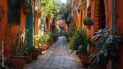 Discovering the Charming Alleyways of Marrakech s Historic Medina © Thares2020