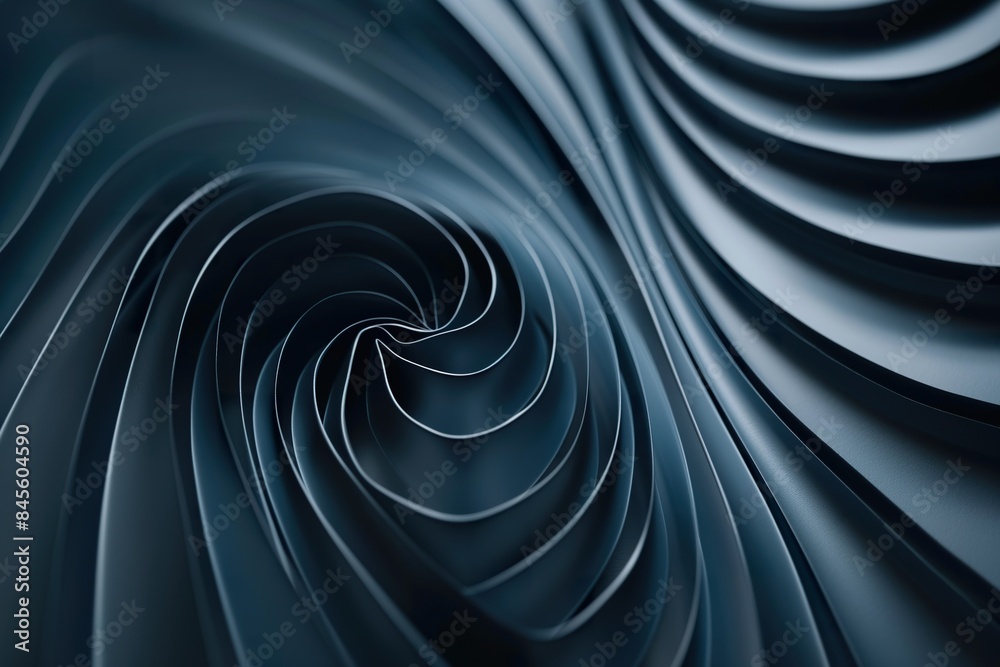 A close-up of an abstract blue pattern with curving lines, creating a hypnotic and dynamic visual effect. A close-up of an abstract blue pattern with curving lines, creating a hypnotic and dynamic visual effect.