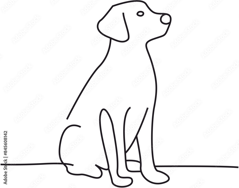 Obraz premium dog with bone