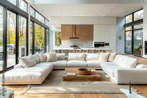 Open Concept Living Spaces of Modern Interior Design Ideas   Inspirational Decor