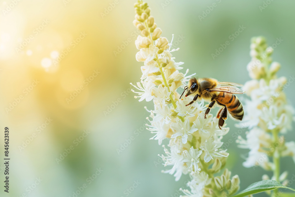 bee on a flower bee on a flower