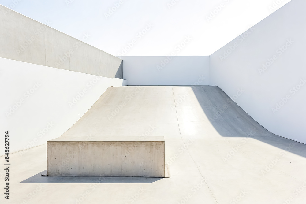 Obraz premium Minimalist Concrete Structure