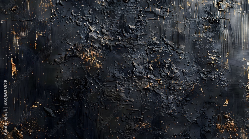 Obraz premium Textured black grunge background . 