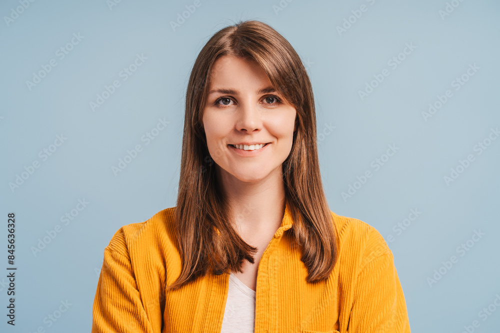 Beautiful, smiling middle aged woman looking at camera. Attractive female student Beautiful, smiling middle aged woman looking at camera. Attractive female student