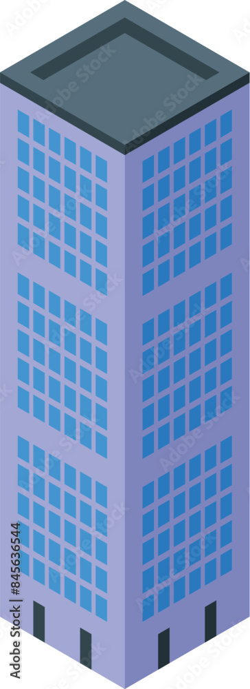 Modern office building with many glass windows is representing corporate success Modern office building with many glass windows is representing corporate success