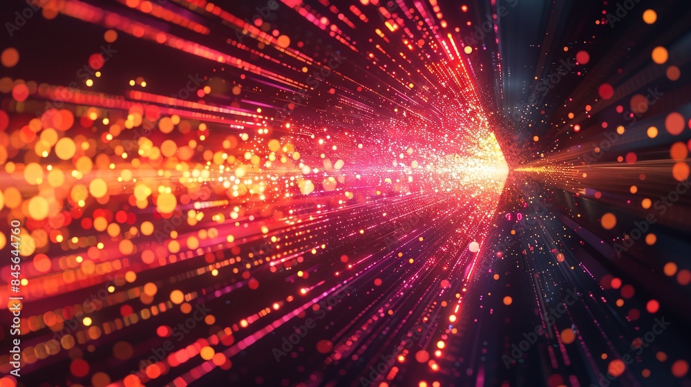 Data connection speed lines generative ai technology abstract background Data connection speed lines generative ai technology abstract background