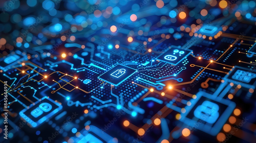 Concept of iot and digital connectivity Showcasing a network of devices and the integration of technology in everyday life and business operations Concept of iot and digital connectivity Showcasing a network of devices and the integration of technology in everyday life and business operations