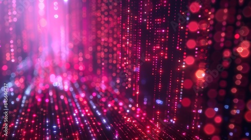 Wallpaper Mural Abstract digital data background. Can be used in the description of network abilities, technological processes, digital storages, science, education Torontodigital.ca