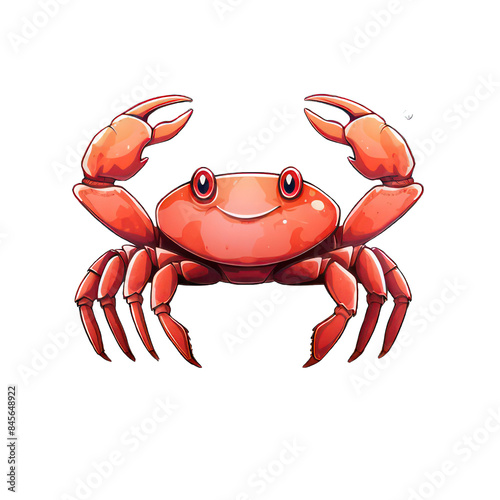 Cartoon crab