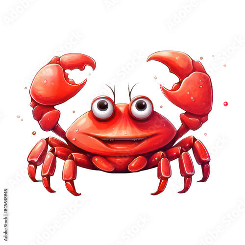 Cartoon crab