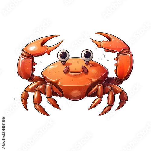 Cartoon crab