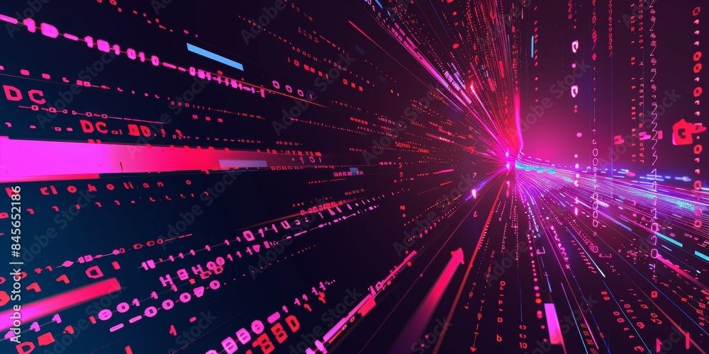 Obraz premium slightly minimalistic vibrant