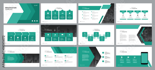 business presentation template design backgrounds and page layout design for brochure, book, magazine, annual report and company profile, with info graphic elements graph design concept