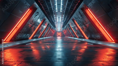 futuristic looks tron triangle tunnel octane