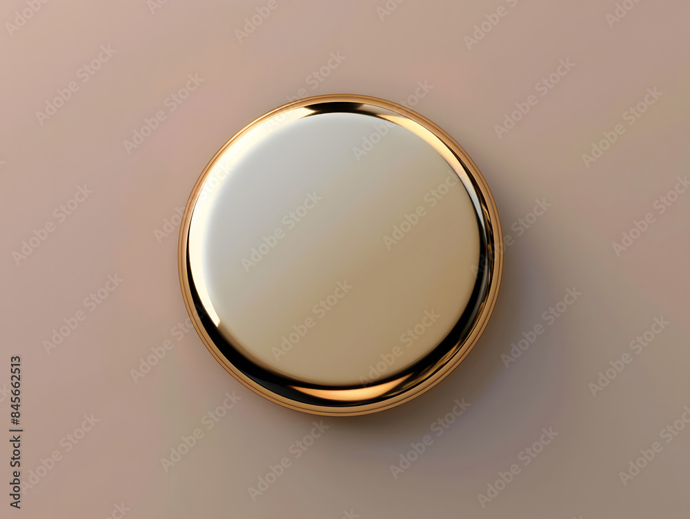 Blank top view pin badge mockup Blank top view pin badge mockup