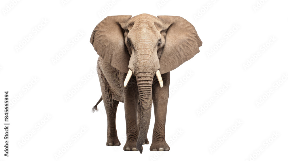 Obraz premium Elephant on a white background