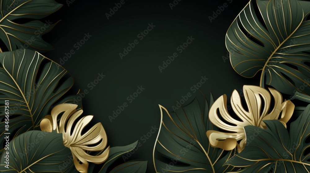green and white large leaves background green and white large leaves background